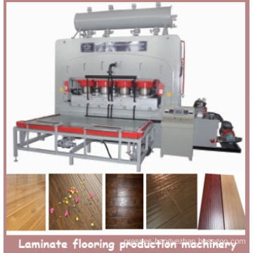 Short Cycle Laminate Flooring Production Machines